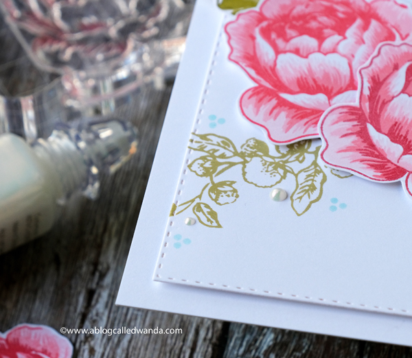 Altenew Layered Florals. Rose Blossom stamp set