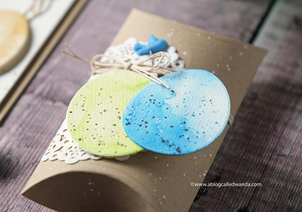 Pastel water color eggs. Pretty Pink Posh Easter Eggs die cut. Easter cards and treats. Handmade for Easter.