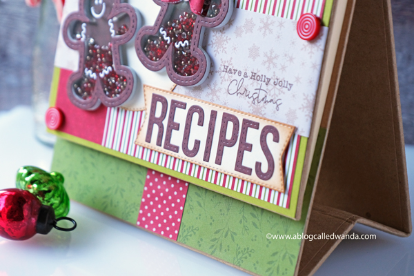 Queen and Company Happy Holly Days Shaker Kit. Christmas Recipe Book handmade. Gingerbread men. Christmas craft ideas. Wanda Guess Queen and Company Happy Holly Days Shaker Kit. Christmas Recipe Book handmade. Gingerbread men. Christmas craft ideas. Wanda Guess