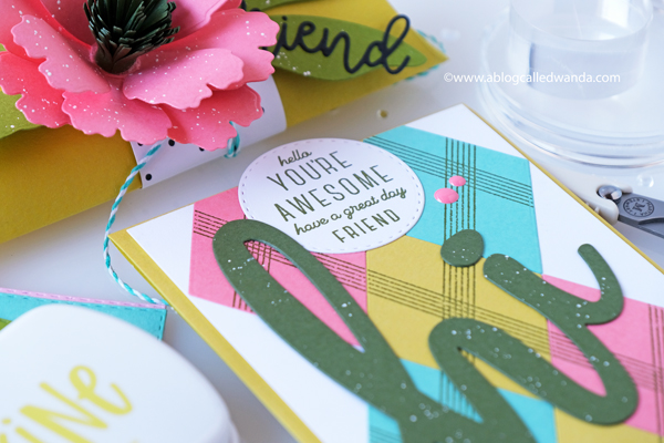 handmade card ideas retro colors. the stamp market