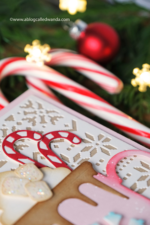 Elizabeth Craft Designs Hot Chocolate die set. Taylored Expressions Sweater Weather Die. Distress Inks. Cocoa Christmas Card. Card Ideas. Wanda Guess. Winter card