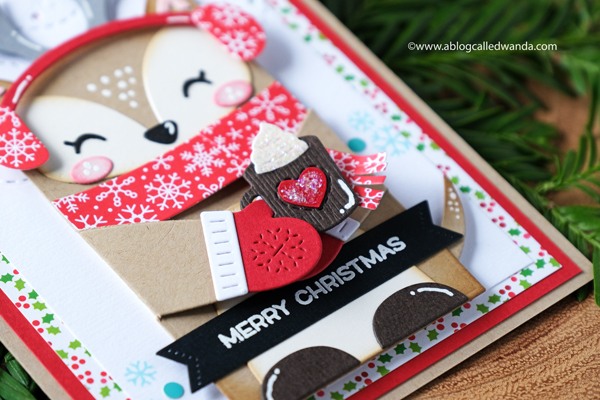 Lawn Fawn Christmas Deer