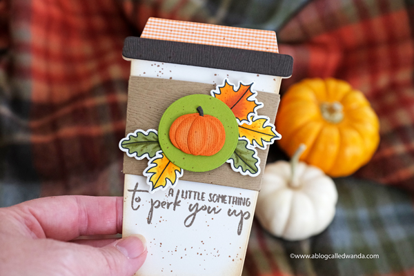 Pumpkin Spice Latte Coffee Card. Honey Bee Stamps Pumpkin Spice Latte Coffee Card. Honey Bee Stamps