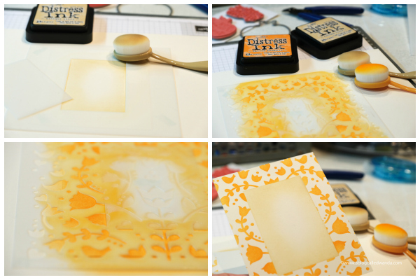 Stencils and distress inks. Taylored Expressions Stencils and distress inks. Taylored Expressions