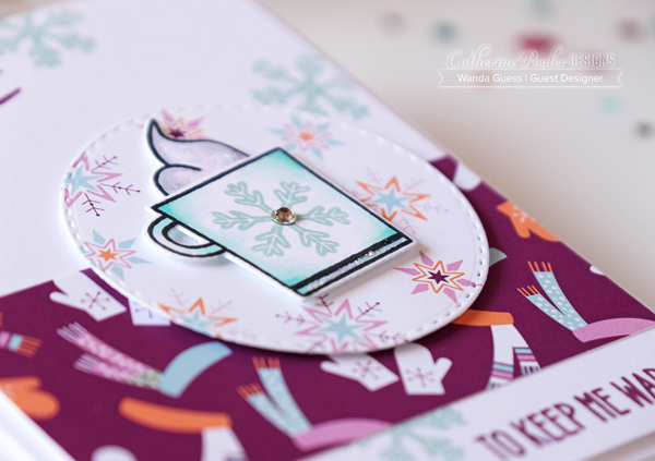 Catherine Pooler Retro Winter Collection. 2019 coffee and christmas cards. Wanda Guess Guest Designer. Chilly stamp set Catherine Pooler Retro Winter Collection. 2019 coffee and christmas cards. Wanda Guess Guest Designer. Chilly stamp set