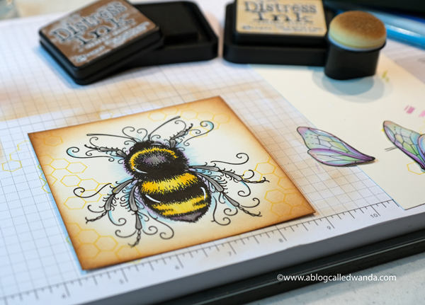 Distress Ink Blending