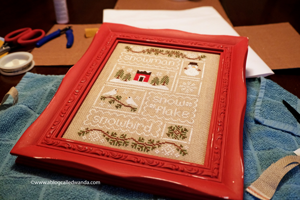 do it yourself finish cross stitching projects