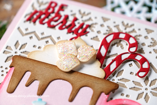 Elizabeth Craft Designs Hot Chocolate die set. Taylored Expressions Sweater Weather Die. Distress Inks. Cocoa Christmas Card. Card Ideas. Wanda Guess. Winter card