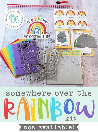 Taylored Expressions Rainbow Card Kit!