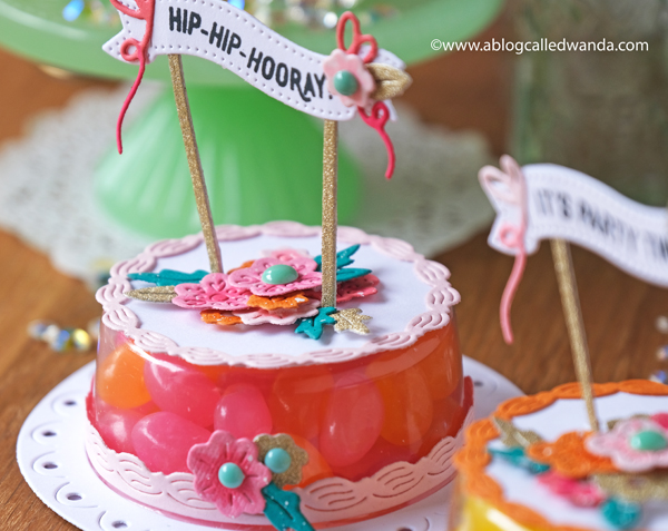Birthday party ideas inspired by Rifle Paper. Treat favors for birthdays and bridal showers