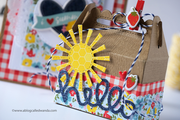 sct magazine blog, guest designer, simple stories summer farmhouse, doodlebug hearts, we r memory keepers tag board, lawn fawn scalloped treat box, lawn fawn scripty hello, summer card ideas, gingham, treat box ideas, favor boxes, craft blog, paper crafting, cards and treats, shower decor ideas, a blog called wanda, wanda guess