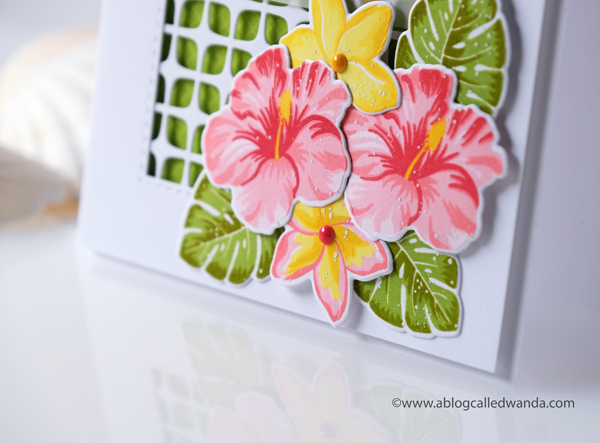 Hibiscus and Plumeria stamps and dies