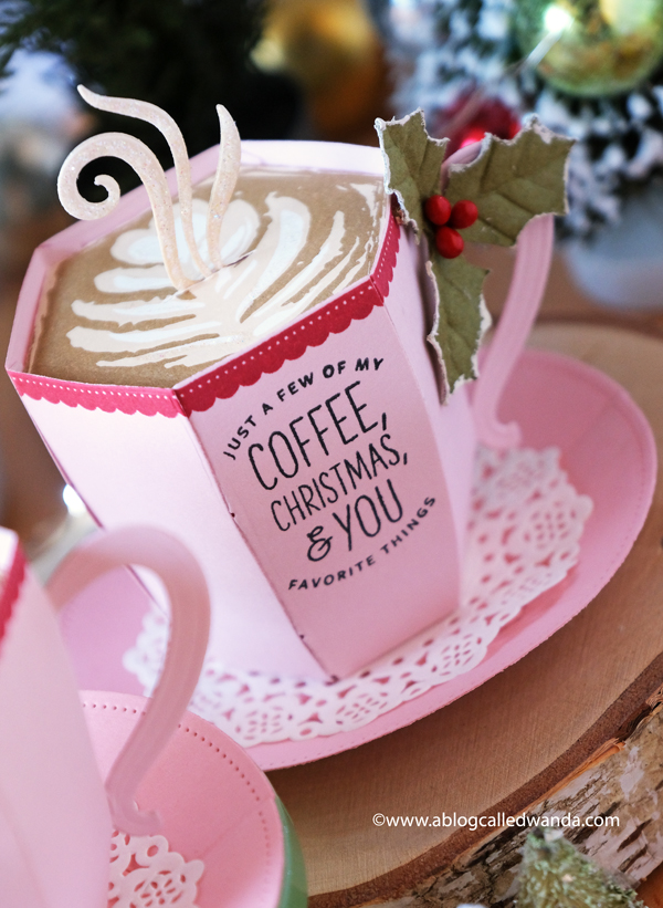 The Greetery new release Merry Makings. Holiday 2020 new stamps and dies. Winter, Holiday, Christmas ideas. 3d coffee mug dies, Hug in a Mug, Sweet Treats, S'more Holiday, Square Dance stencils. The Greetery design team Wanda Guess