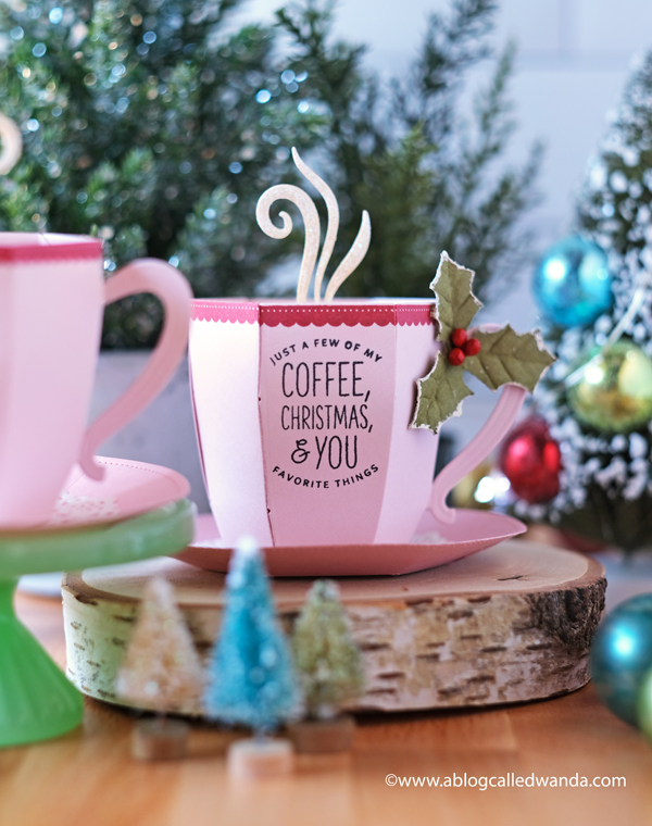 The Greetery new release Merry Makings. Holiday 2020 new stamps and dies. Winter, Holiday, Christmas ideas. 3d coffee mug dies, Hug in a Mug, Sweet Treats, S'more Holiday, Square Dance stencils. The Greetery design team Wanda Guess