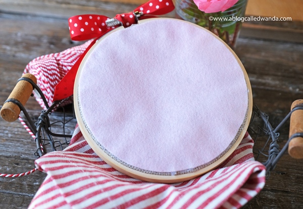 brenda gervais, with thy needle and thread, holiday hoopla, cupid, valentine's day, cross stitch, cross stiching finish, valentine's day crafts, cupid, handmade gifts, wanda guess, a blog called wanda