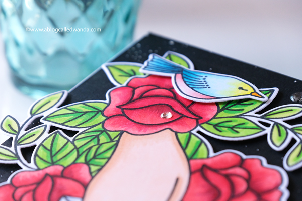 waffle flower, waffle flower stamps, waffle flower new release, waffle flower love letter stamps and dies, vintage, card, copics, valentine, love, handmade card, wanda guess, a blog called wanda