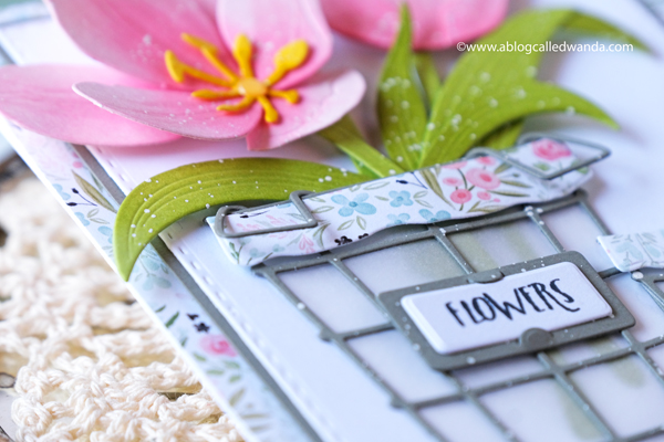 The Greetery, The Greetery Spring Market, The Greetery new release, The Greetery stamps and dies, stamping, die cutting, cardmaking, card ideas, stamping, make your own cards, Tulips botanicuts, Flowers, Market Basket Die, Holding Hands stamp set, Flower market bouquet, inks, wanda guess, a blog called wanda