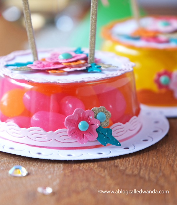 Treat box ideas for birthdays and parties The Greetery new release. Confetti Collection. Cake Pops Dies, Cake Stand Dies, Cake Pops Banners, Cake Pops sentiments. Birthday party favors and ideas. Treat containers stamping and die cutting. The Greetery Design Team Wanda Guess