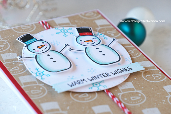 Taylored Expressions Card Kit, Baby it's cold outside card kit, snowman card kit, snowman stamps and dies, winter, christmas, handmade cards, card layout ideas, wanda guess
