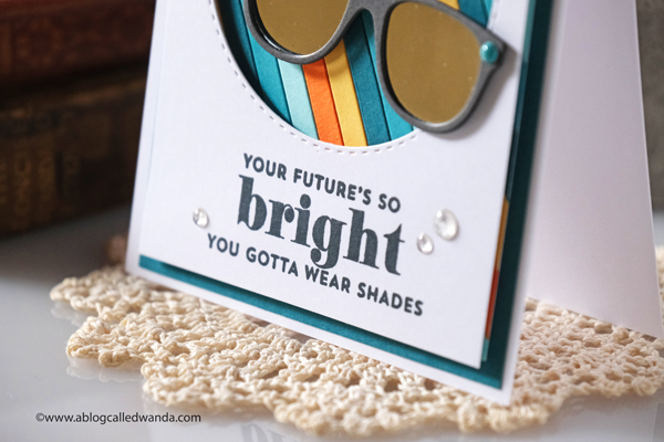 Concord & 9th new release, Concord and 9th stamps and dies, Bright Eyes bundle stamps and dies, sunglasses card, stripes card ideas, sunglasses die, wanda guess