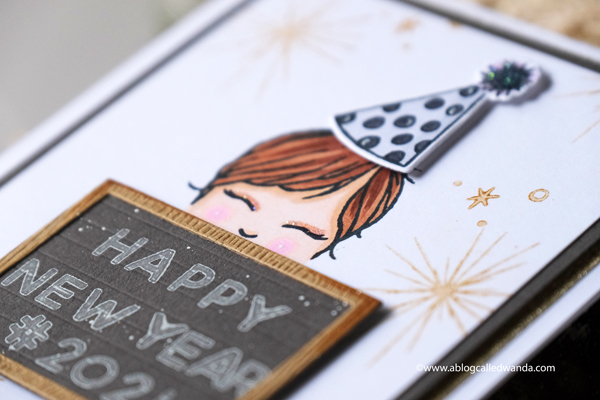 concord & 9th, concord and 9th, new release, december release, little letters stamp set, new stamps, alphabet stamps, new year card, card ideas, daily wear, fashion wear stamps, copics, handmade card, wanda guess, a blog called wanda, feature friday