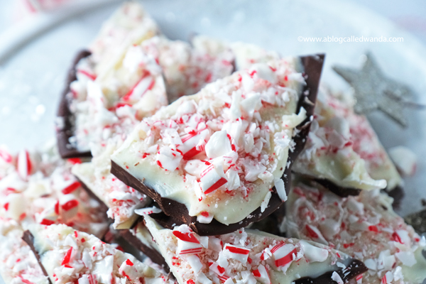 Peppermint Bark Recipe. How to make peppermint bark and christmas treats. wanda guess