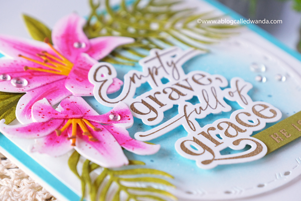 the greetery, the greetery new release, the greetery spring fever, the greetery easter, the greetery carrot die, the greetery bunny hop, the greetery wildflower mix dies, the greetery watering can, the greetery print shop, bow dies, watercolor, distress inks, empty grave stamp set, comforting commands, nordic circles, the greetery square dance dies and stencil, the greetery gingham, wanda guess, design team, a blog called wanda