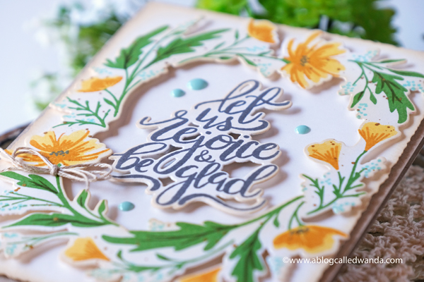 the greetery, the greetery new release, the greetery spring fever, the greetery easter, the greetery carrot die, the greetery bunny hop, the greetery wildflower mix dies, the greetery watering can, the greetery print shop, bow dies, watercolor, distress inks, empty grave stamp set, comforting commands, nordic circles, the greetery square dance dies and stencil, the greetery gingham, wanda guess, design team, a blog called wanda