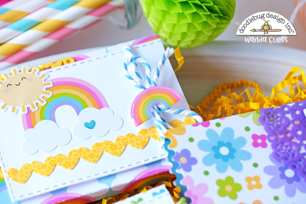 doodlebug papers, doodlebug fairy garden, doodlebug scrapbooking, jaded blossom dies, jaded blossom candy bar slider die, candy bar wrapper die, party favors, candy bar favors, cardmaking, scrapbooking, party decor, treats, handmade, diy, wanda guess, a blog called wanda