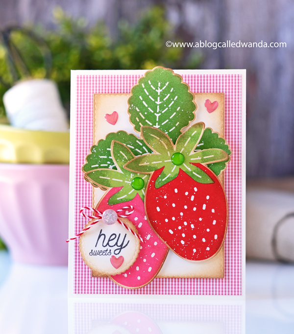 Pigment Craft Co, Pigment stamps and dies, Pigment Craft new stamps, Pigment Craft Co Berry Patch, Pigment Craft Co Jumbo Berry stamp set, Pigment Craft Co Berry sentiments stamp set, Concord & 9th ink pads, MISTI, Strawberry stamps and dies, Strawberry cards, vintage cards, Card ideas, Handmade cards, stamping, die cutting, scrapbooking, DIY cards, Gingham, Wanda Guess, A Blog Called Wanda Pigment Craft Co, Pigment stamps and dies, Pigment Craft new stamps, Pigment Craft Co Berry Patch, Pigment Craft Co Jumbo Berry stamp set, Pigment Craft Co Berry sentiments stamp set, Concord & 9th ink pads, MISTI, Strawberry stamps and dies, Strawberry cards, vintage cards, Card ideas, Handmade cards, stamping, die cutting, scrapbooking, DIY cards, Gingham, Wanda Guess, A Blog Called Wanda