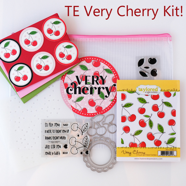 TAYLORED EXPRESSIONS VERY CHERRY CARD KIT