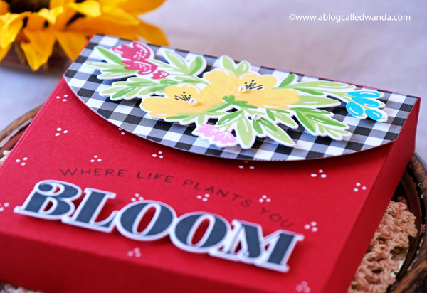 the greetery, the greetery stamps and dies, the greetery new release, the greetery nouveau notes, the greetery stationery set, the greetery floral delicacy stamp, handmade labels, make your own stationery, boxed stationery sets, the greetery always in bloom, the greetery opposites attract, stationery box die cut, wanda guess, a blog called wanda