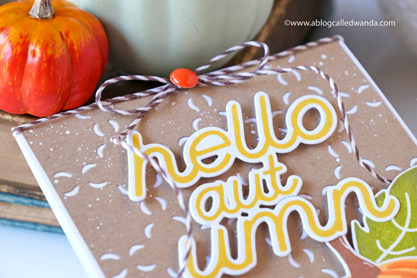 pigment craft co, pigment stamps, pigment craft company stamps and dies, fall release, new release, autumn crafting, fall cards, leaves, pumpkins, layered stamping, fall card ideas, cute fall cards, pumpkins, autumn greetings, diy, stamping, cardmaking, wanda guess, a blog called wanda
