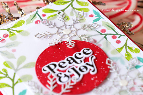 pinkfresh studio, stamps , dies, hot foil, crafts, cards, Pinkfresh Studio Christmas release, Holiday Christmas cards, stencils, Ornaments, diy christmas cards, card ideas, card layouts, wanda guess, a blog called wanda