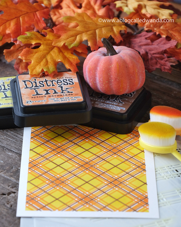 the greetery, stamps and dies, the greetery stamps, the greetery leaf and blade, the greetery fall, new release, stamps, dies, stencils, plaid, tartan builder, rustic wreath, curio collection, leaves, gingham, fall card ideas, card layouts, greetery design team, wanda guess, a blog called wanda