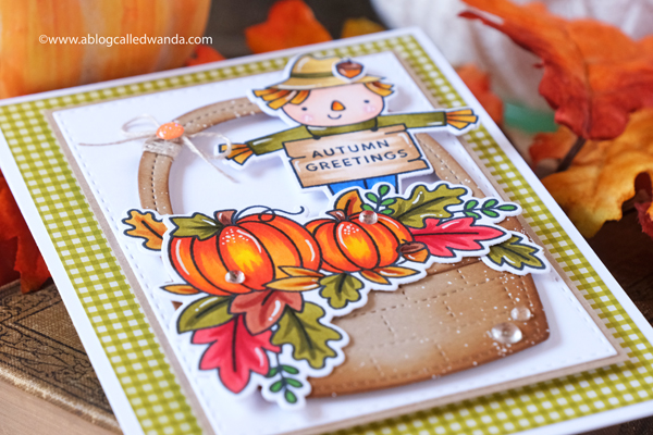 pretty pink posh, new release, pretty pink posh stamps, dies, stencils, pretty pink posh fall corners, pretty pink posh easter basket, pretty pink posh fall signs, fall card ideas, thanksgiving, handmade, copics, wanda guess, a blog called wanda