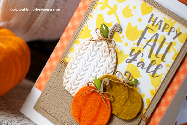 taylored expressions, taylored expressions stamps and dies, taylored expressions layer it pumpkins, taylored expressions halloween, halloween cards, thanksgiving, fall, autumn, handmade cards, stencils, autumn array stencils, halloween circle stamp set, copic markers, diy cards, crafts, card ideas, card layouts, wanda guess, a blog called wanda