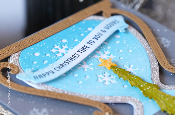 the greetery, new release, christmas time collection, the greetery stamps and dies, christmas time in the city, hourglass die, snow, curio collection, winter, christmas, holiday, christmas cards, card ideas, wanda guess, a blog called wanda