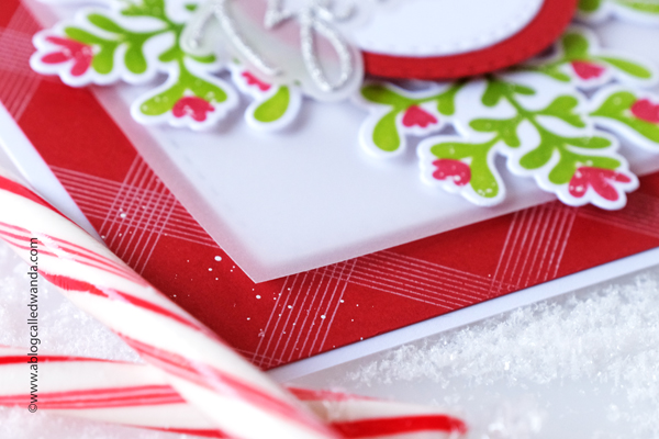 pinkfresh studio, pinkfresh studio stamps and dies, stencils, papercrafting, cardmaking, christmas cards, make your own christmas cards, blog hop, pinkfresh studio new release, Classic Holiday Words, Sweet Leaves Frame stencils, Artistic bow, Pinkfresh Studio Ink pads, Wanda Guess, a blog called wanda