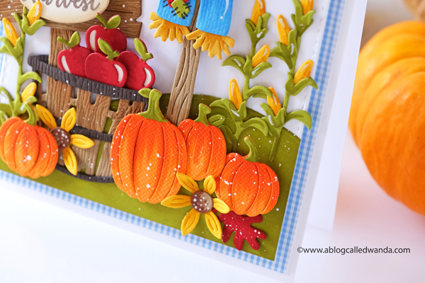 spellbinders, spellbinders stamps, spellbinders dies, thanksgiving, fall, holiday, winter, christmas gnome, dancin gnome dies, nichol spohr spellbinders, cards, card ideas, fall cards, gnome card, simon says stamp, wanda guess, a blog called wanda