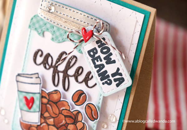 jaded blossom stamps, jaded blossom dies, jaded blossom new release, jaded blossom balloon letters, jaded blossom mason jar, jaded blossom fancy birthday, mason jar add ons, coffee, birthday card ideas, stamping, make your own cards, card layouts, wanda guess, a blog called wanda