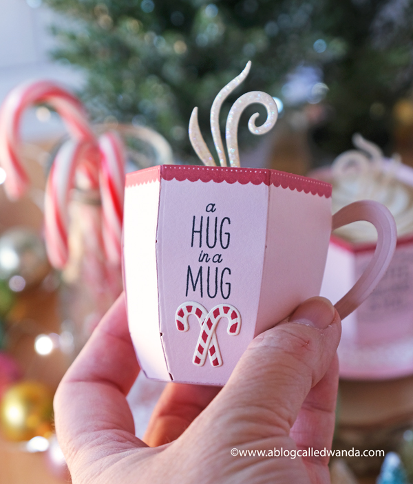 The Greetery new release Merry Makings. Holiday 2020 new stamps and dies. Winter, Holiday, Christmas ideas. 3d coffee mug dies, Hug in a Mug, Sweet Treats, S'more Holiday, Square Dance stencils. The Greetery design team Wanda Guess
