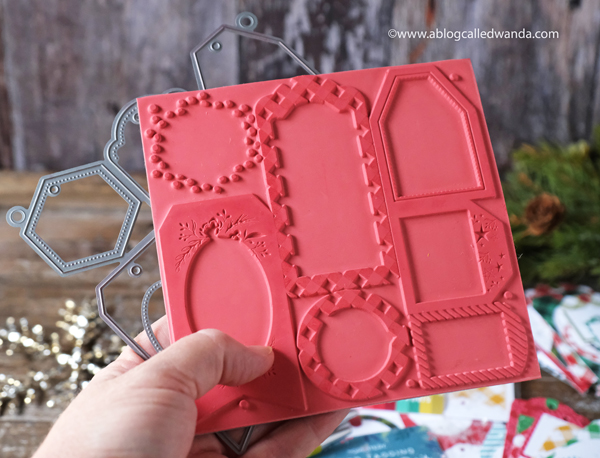 The Greetery Speed Tagging, Speed tagging paper, Christmas tags, pens, pretty pens, handmade christmas tags ideas, gift giving, handmade, Stamps and Dies from The Greetery, Wanda Guess