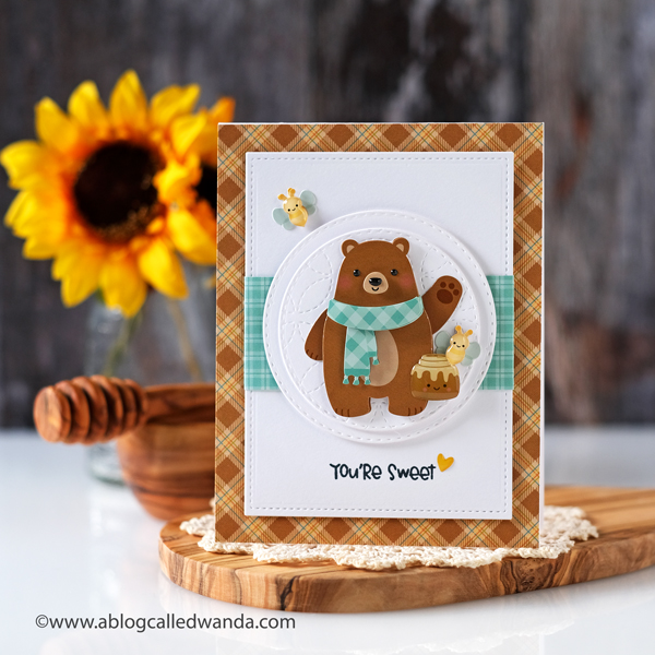 Doodlebug paper, Doodlebug stamps, Doodlebug Pumpkin Spice, stamping, die cutting, Doodle pops, Pumpkin Spice Latte, crafting, handmade cards, cardmaking, card ideas, card layouts, Fall cards, Wanda Guess, A Blog Called Wanda