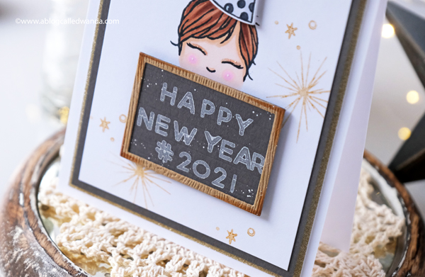 concord & 9th, concord and 9th, new release, december release, little letters stamp set, new stamps, alphabet stamps, new year card, card ideas, daily wear, fashion wear stamps, copics, handmade card, wanda guess, a blog called wanda, feature friday