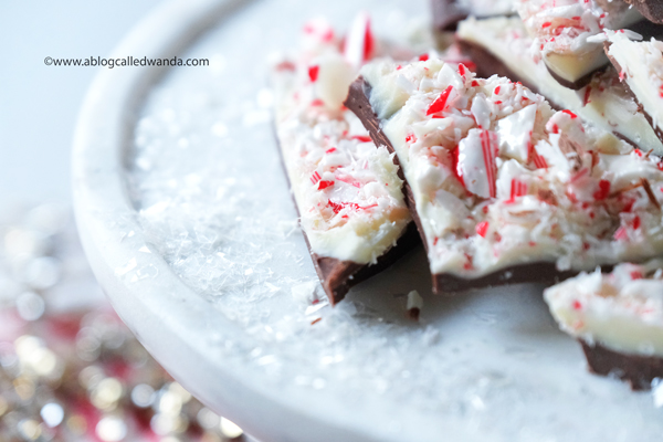 Peppermint Bark Recipe. How to make peppermint bark and christmas treats. wanda guess