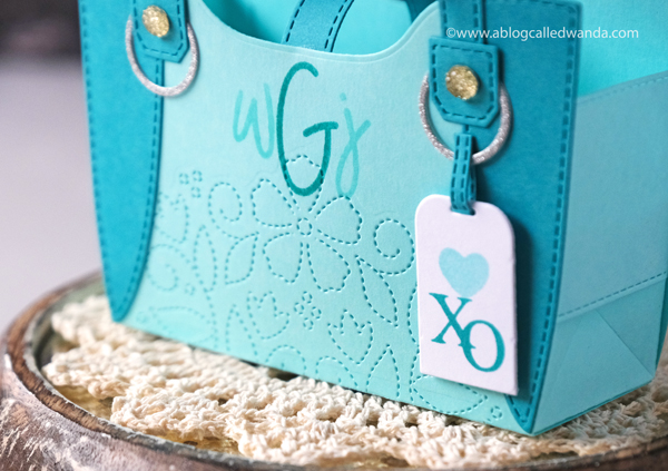 concord and 9th, concord & 9th, new release, weekender dies, purse dies, stitched blooms, purse treat box, favor box ideas, lovely letters bundle, december release concord and 9th, wanda guess, a blog called wanda, concord and 9th feature friday