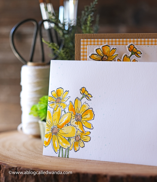 taylored expressions, taylored expressions card kit, field notes 2 card kit, watercolor, new stamps and dies, watercolor flowers, handmade card, hope card, sympathy card ideas, card layouts, stamps and dies, wanda guess, a blog called wanda