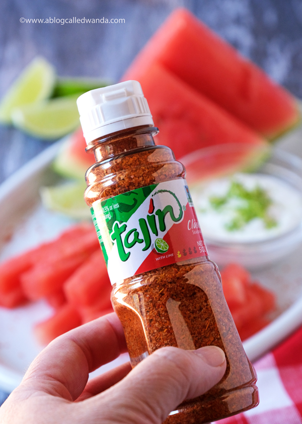 watermelon, watermelon fries, watermelon recipes, coconut dip, lime dip, pinterest recipes, summer snacks, snacks, tajin, tajin ideas, pottery barn, healthy, super foods, easy healthy snacks, watermelon ideas, made from pinterest, wanda guess, a blog called wanda