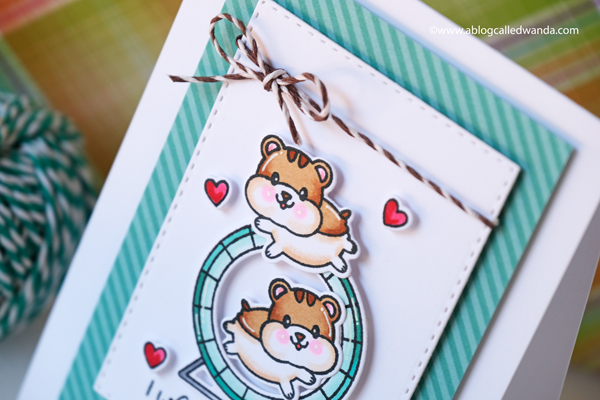 sunny studio stamps, stamps, dies, cards, handmade, copics, tiki, cupcake die, hamster stamp set, sunny studio stamps Tiki Time, Sunny Studio big cupcake die, Sunny Studio Happy Hamsters, handmade cards, card layouts, tropical cards, birthday cards, wanda guess, a blog called wanda